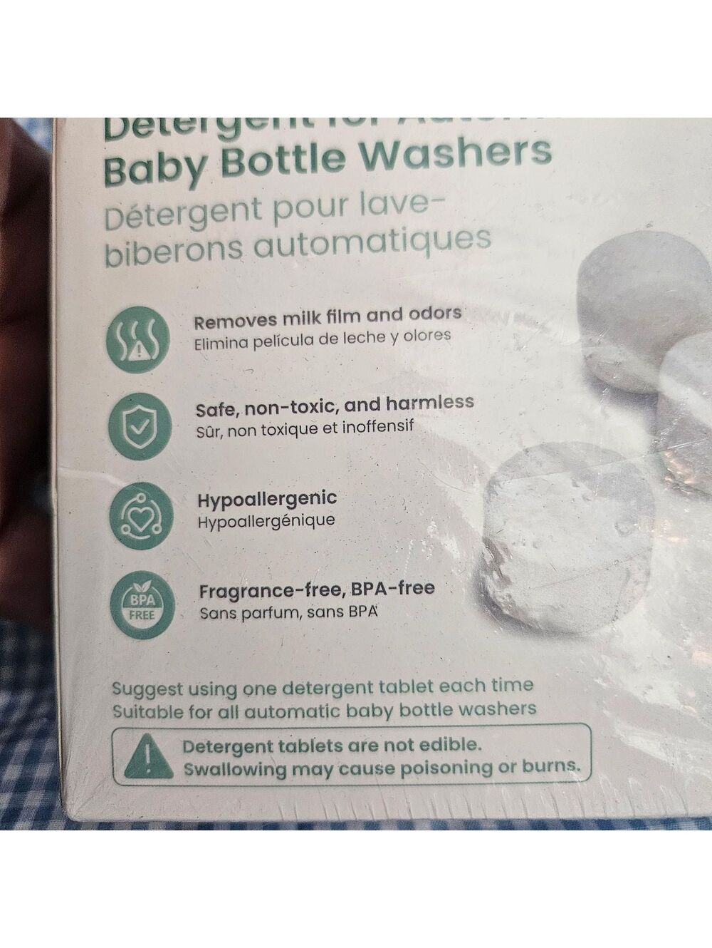 Growns Detergent For Automatic Baby Bottle Washers 130 Count